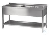 Bochem Sink table w. ,   , 18/10,  1,5 '', 2  21806