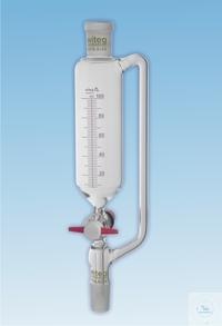 1 860 100 Witeg DROPPING FUNNELS, ., , , ., ST-PTFE-ST 1 860 100