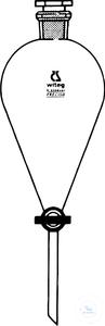 2 673 250 Witeg SEPARATORY FUNNEL, 250 , , , DURAN, ST 2 673 250