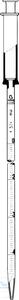 3 575 101 WITEG GRADUATED PIPETTES, 1: 0,01 , DIN-B, ISO- , INTE 3 575 101