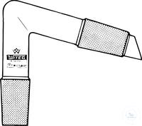 1 000 002 Witeg BENDS, 75 , FLASK-CONE ST 19/26, CONDENSER-CONE ST 14/23 1 000 002