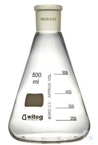 0 621 001 E Witeg ERLENMEYER-FLASKS, 1 000 , ST 24/29, 131 X 220 MM ECON 0 621 001 E