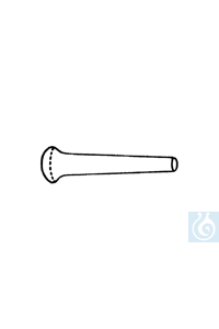 neoLab ecoLab Porzellan-Pistill, 115  24  E-1143