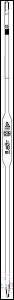 3 572 010 WITEG BLOW-OUT VOLUMETRIC PIPETTES, DIN-AS, 1 ML,   3 572 010