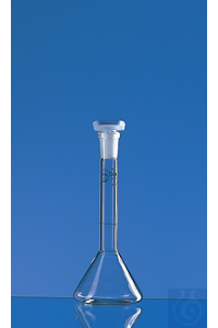  Vol.flask . BLAUBRAND A DE-M 1 , Boro 3.3, NS 7/16, PP- 36401