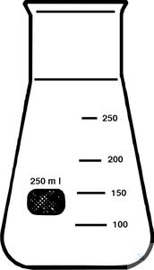 5 508 025 B Witeg ERLENMEYER-FLASKS, 25 , -,  ,  5 508 025 B