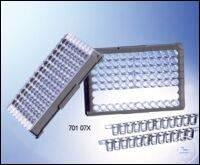 Greiner Bio-One ELISA STRIP PLATE, 8XF12 WELL, PS, F-BOTTOM, CLEAR, MICROLON,  , ... 701071