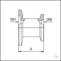   Welch KF,  ,  DN 25/16 KF, DN1 / DN2, A 28  701401