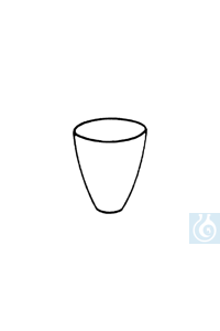 neoLab ecoLab Porzellantiegel 72 , 50  62 , 10 . / . E-1179