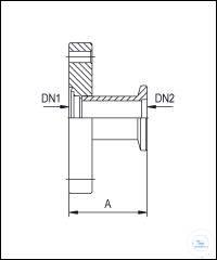 Welch   CF / KF,    DN 100 CF / DN 40 KF DN1 / DN2, A ... 703508