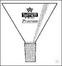 1 650 150 Witeg FUNNEL, ST-CONE 29/32,  60  C, DIA. 150  1 650 150