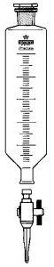 2 624 500 Witeg SEPARATORY FUNNEL, 500: 10 , CYL. ACC.  DIN 12566, ST-P 2 624 500