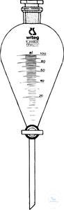 2 672 001 Witeg SEPARATORY FUNNEL, 1000 , , GRAD., BOROS. , 2 672 001