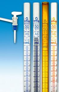 3 010 104 Witeg Burette 10  Cl. AS     3 010 104