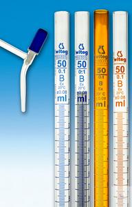 3 000 105 B Witeg Burette 10  Cl. B  PTFE     3 000 105 B