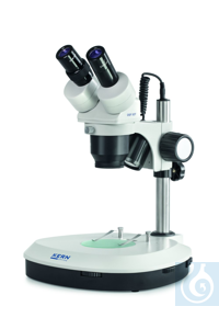 OSF 523 Kern Stereomicroscope  Greenough: 1 / 2x: HSWF10x23: 3  LED OSF 523