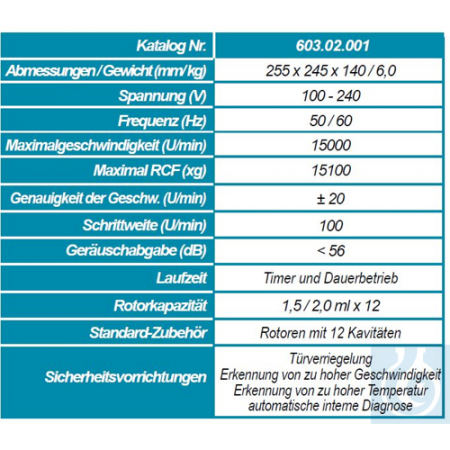 , , , 15000 /, - Isolab 603.02.001