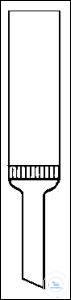 2 374 034 Witeg FILTER TUBE, ALLIHN, 30 , P4 DISC-DIA. 20 , -. 2 374 034