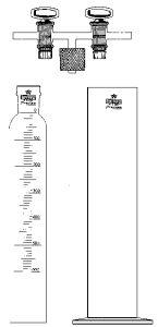 2 976 000 Witeg GAS BELL, GRAD. 1000: 10 ,  DIFFICO GRAD., COMPL. 2 976 000
