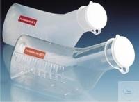7 114 002 Witeg URINALS  , GRAD., PV, 1 000: 50 , CLEAR, PACK = 6 P 7 114 002