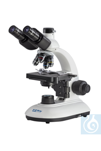 OBE 114  Kern Compound Trinocular,  4/10/40/100; WF10x18; 3W  OBE 114