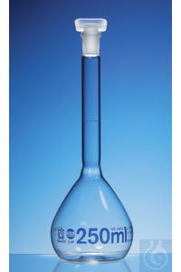  Vol.flask, BLAUBRAND, . A, USP, . 2000 , Boro 3.3, NS 29/32, PP- 36954