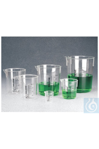 Nalgene Nalgene & trade;   PMP Griffin Low-Form, 600 , 12  1203-0600