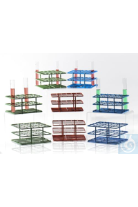 Bel-Art Products POXYGRID, RACK, WIRE, HALF-SIZE, TEST TUBE, 18788-1600. F18788-1600