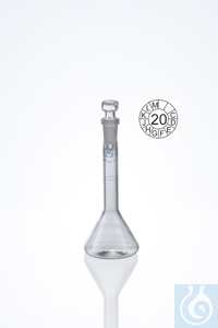   Hirschmann DURAN, .A, blue grad, 20: 0,04 , NS 10/19, H 110  2960265