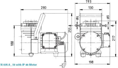    KNF N 035 AT.18 (27 /, 100 , IP 20) 