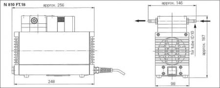  .    KNF LABOPORT N 810 FT.18 (10 /, 100 ) 