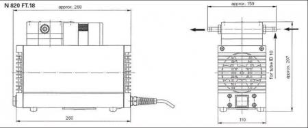  .    KNF LABOPORT N 820.3 FT.18 (20 /, 8 ) 