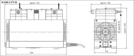 .    KNF LABOPORT N 840.3 FT.18 (34 /, 8 ) 