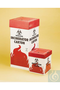 Bel-Art Products SCIENCEWARE (R) CARTON, BIOHAZARD 13205-0002 F13205-0002