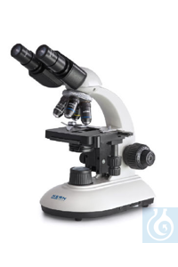 OBE 124 Kern   Trinocular, Achromat 4/10/40; HWF10x18; 3  OBE 124