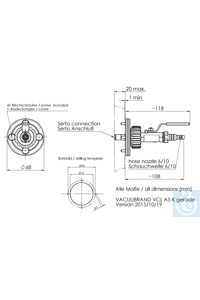   VACUUBRAND VACUU  LAN VCL K A5    A5, M35 x 1,5,  20677116