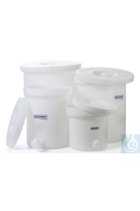  Bel-Art POLLY-CROCK, PE, WITH / LID & FAUCET, 35226-0000 H35226-0000