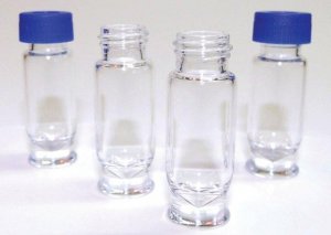 Certified CD Vial (Center Draining) Kit, 9 mm thread with cap/septa, unassembled 29307-U