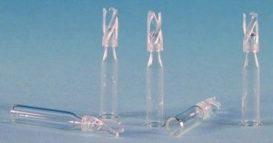 Certified glass inserts for 12 x 32 mm, large opening vials 29435-U