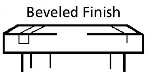Headspace vial, beveled top, rounded bottom 508454