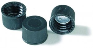 Screw cap, solid top with aluminum liner, pkg 100 27164