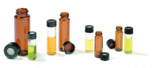 Vials, screw top with phenolic open-top cap, pre-assembled 27089-U