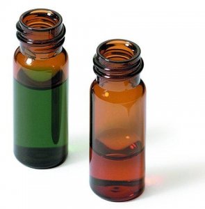Vials, screw top, amber glass, 1.5 mL, 8-425 thread SU860083