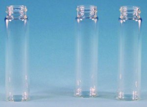 Vials, screw top, clear glass (vial only) 27173