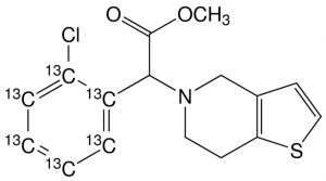 ()-Clopidogrel-(phenyl-13C6) 