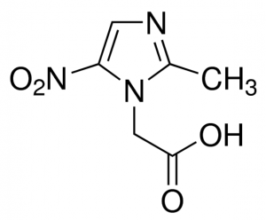 2-(2-Methyl-5-nitro-1H-imidazol-1-yl)acetic acid 