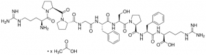Bradykinin acetate salt 