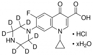 Ciprofloxacin-d8 hydrochloride hydrate 