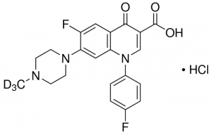 Difloxacin-d3 hydrochloride trihydrate 