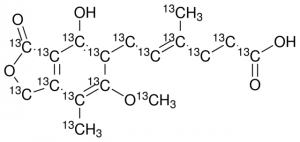 Mycophenolic acid-13C17 solution 32773-1ML